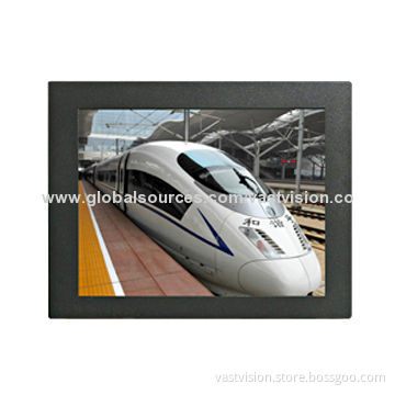 10.4-inch Industrial Touch Screen Terminal with VGA Input, 160° Horizontal Viewing Angle